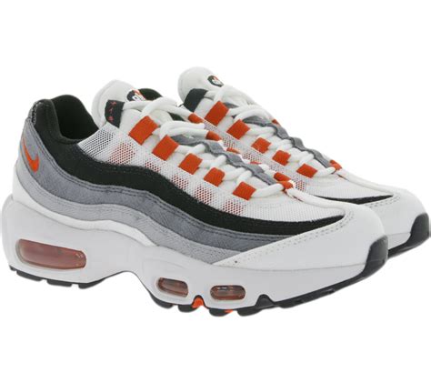 nike air max 95 schwar weiß rot